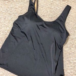 LLBean Swim Tankini in Black